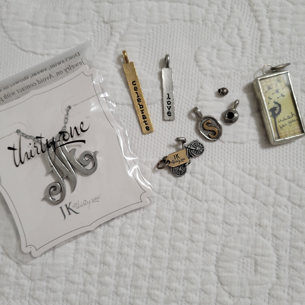Lot Of Thirty-One Charms/Jewelry